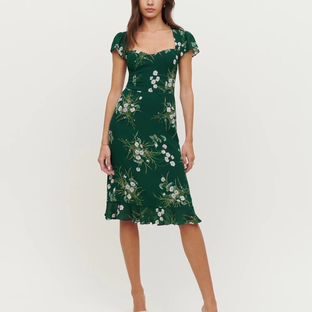 Reformation Rosi Midi Dress in Buena Size 2